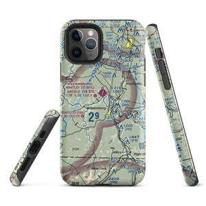 Carr Airport (72KY) VFR Sectional  Tough iPhone Case