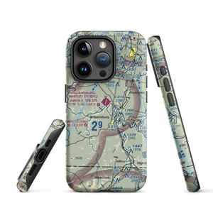 Carr Airport (72KY) VFR Sectional  Tough iPhone Case