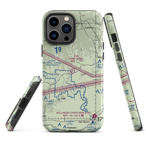 Carr Creek Airport (93MO) VFR Sectional  Tough iPhone Case