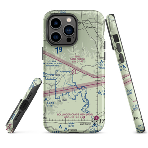 Carr Creek Airport (93MO) VFR Sectional  Tough iPhone Case