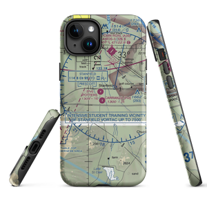 Carranza Farm Airstrip (5AZ7) VFR Sectional  Tough iPhone Case