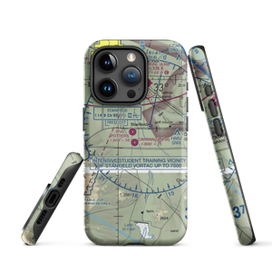 Carranza Farm Airstrip (5AZ7) VFR Sectional  Tough iPhone Case