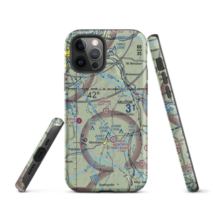 Carrar Farm Airport (7PA6) VFR Sectional  Tough iPhone Case