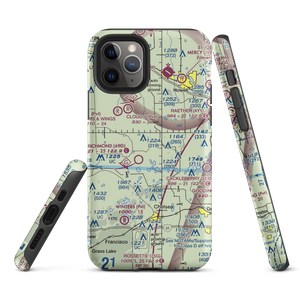 Carriage Lane Airport (35L) VFR Sectional  Tough iPhone Case