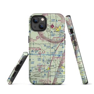 Carriage Lane Airport (35L) VFR Sectional  Tough iPhone Case