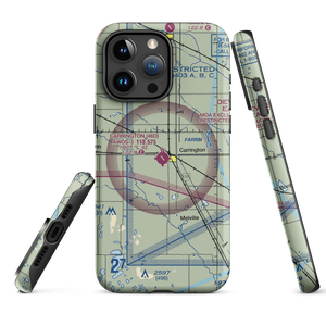 Carrington Municipal Airport (46D) VFR Sectional  Tough iPhone Case