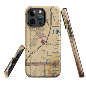 Carrizozo Municipal Airport (F37) VFR Sectional  Tough iPhone Case