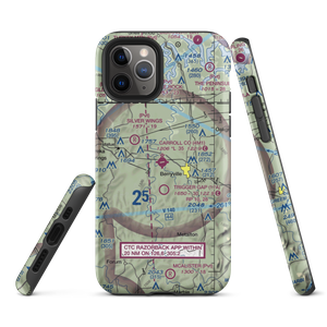 Carroll County Airport (4M1) VFR Sectional  Tough iPhone Case