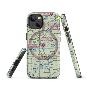 Carroll County Airport (HZD) VFR Sectional  Tough iPhone Case