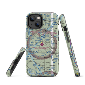 Carroll County-Tolson Airport (TSO) VFR Sectional  Tough iPhone Case