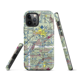 Carroll's Airpark (IN56) VFR Sectional  Tough iPhone Case