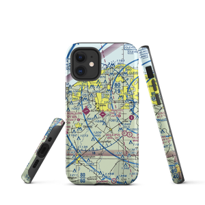 Carroll's Airport (OI22) VFR Sectional  Tough iPhone Case