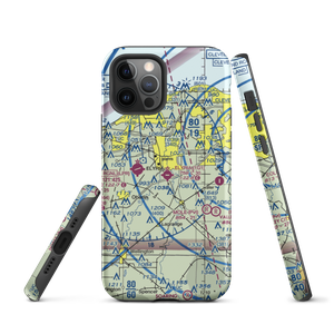 Carroll's Airport (OI22) VFR Sectional  Tough iPhone Case