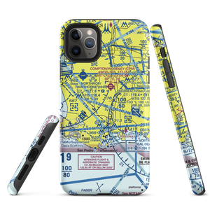 Carson Sheriff Station Heliport (7L1) VFR Sectional  Tough iPhone Case