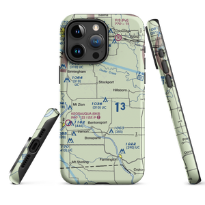Carter Field (IA26) VFR Sectional  Tough iPhone Case