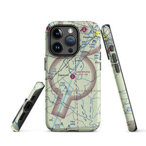 Carter Ranch Airport (89TS) VFR Sectional  Tough iPhone Case