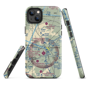 Carter Ranch STOLport (8TE7) VFR Sectional  Tough iPhone Case