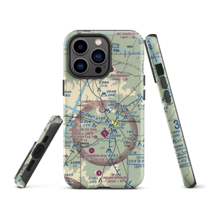 Carter Ranch STOLport (8TE7) VFR Sectional  Tough iPhone Case