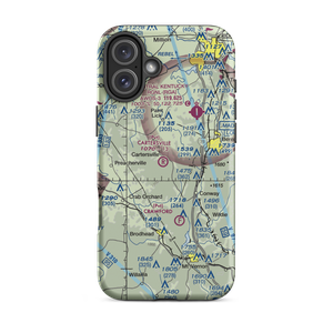 Cartersville Airport (05KY) VFR Sectional  Tough iPhone Case