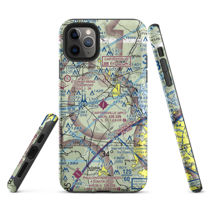 Cartersville Airport (VPC) VFR Sectional  Tough iPhone Case