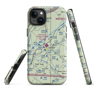 Carthage-Leake County Airport (08M) VFR Sectional  Tough iPhone Case