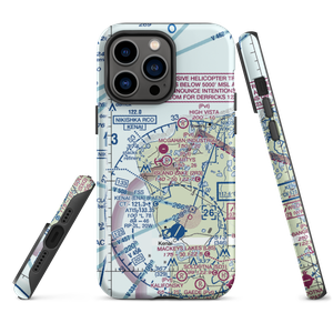Carty's Airstrip (8AK2) VFR Sectional  Tough iPhone Case