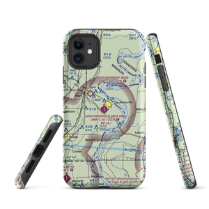 Caruthersville Memorial Airport (M05) VFR Sectional  Tough iPhone Case