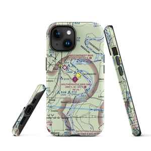 Caruthersville Memorial Airport (M05) VFR Sectional  Tough iPhone Case