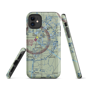 Cary Airport (MY88) VFR Sectional  Tough iPhone Case