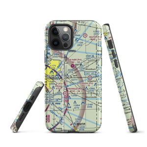 Casad Industrial Park Airport (56IN) VFR Sectional  Tough iPhone Case