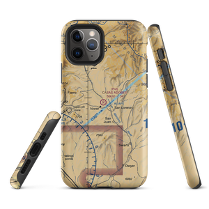 Casas Adobes Airpark (NM69) VFR Sectional  Tough iPhone Case