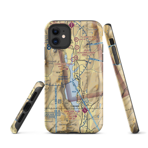 Cascade Reservoir Private Strip (US-0011) VFR Sectional  Tough iPhone Case