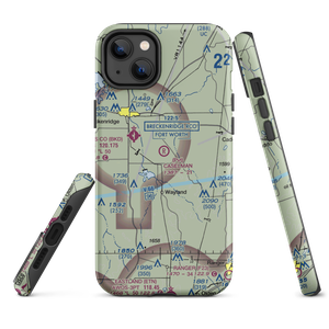 Caselman Ranch Airport (TE40) VFR Sectional  Tough iPhone Case