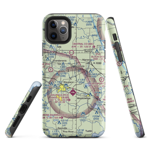 Casey Lake Airport (WS10) VFR Sectional  Tough iPhone Case