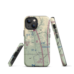 Casey Three Ranch Airport (XS62) VFR Sectional  Tough iPhone Case