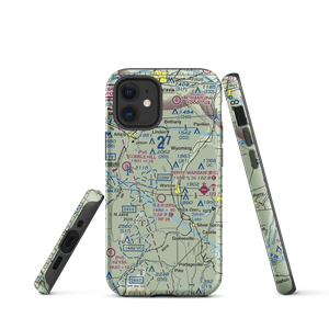 Casey's Airport (6NK1) VFR Sectional  Tough iPhone Case