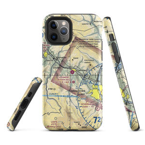 Cashmere-Dryden Airport (8S2) VFR Sectional  Tough iPhone Case