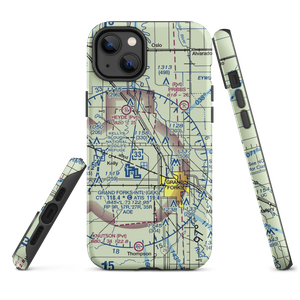 Casslindan Airport (2ND3) VFR Sectional  Tough iPhone Case