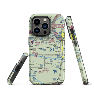 Cast Airport (5IS7) VFR Sectional  Tough iPhone Case