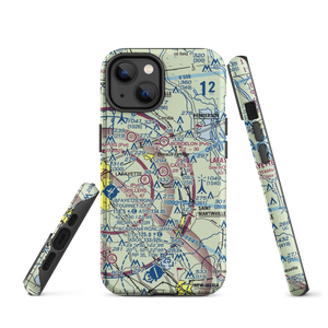 Castille Field (LA16) VFR Sectional  Tough iPhone Case