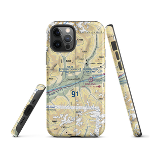 Castle Mountain Airstrip (48AK) VFR Sectional  Tough iPhone Case