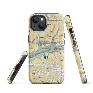 Castle Mountain Airstrip (48AK) VFR Sectional  Tough iPhone Case