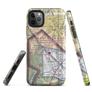 Castle Well Airport (0AZ5) VFR Sectional  Tough iPhone Case