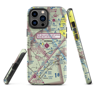 Castroville Municipal Airport (CVB) VFR Sectional  Tough iPhone Case