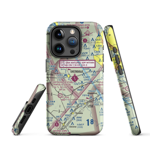 Castroville Municipal Airport (CVB) VFR Sectional  Tough iPhone Case