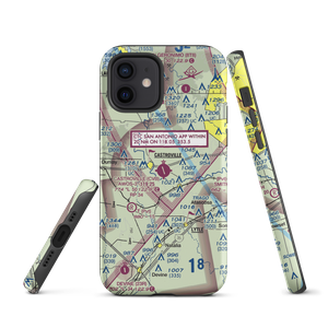 Castroville Municipal Airport (CVB) VFR Sectional  Tough iPhone Case