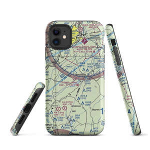 Caswell Airport (6W4) VFR Sectional  Tough iPhone Case