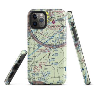 Caswell Airport (6W4) VFR Sectional  Tough iPhone Case