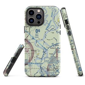 Catfish Point Airport (0MS8) VFR Sectional  Tough iPhone Case