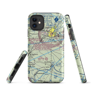 Cathro Airport (VG10) VFR Sectional  Tough iPhone Case